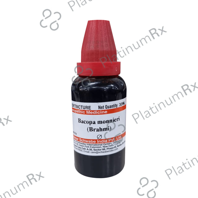 Dr Willmar Schwabe India Bacopa Monnieri Brahmi Mother Tincture Q