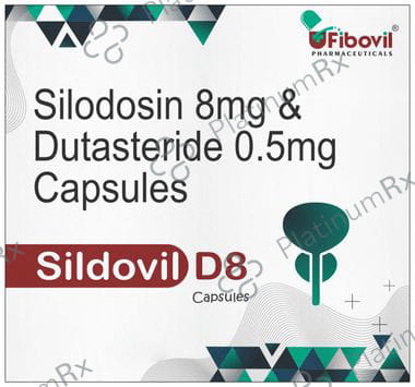 Sildovil D 8/0.5mg Capsule 10s