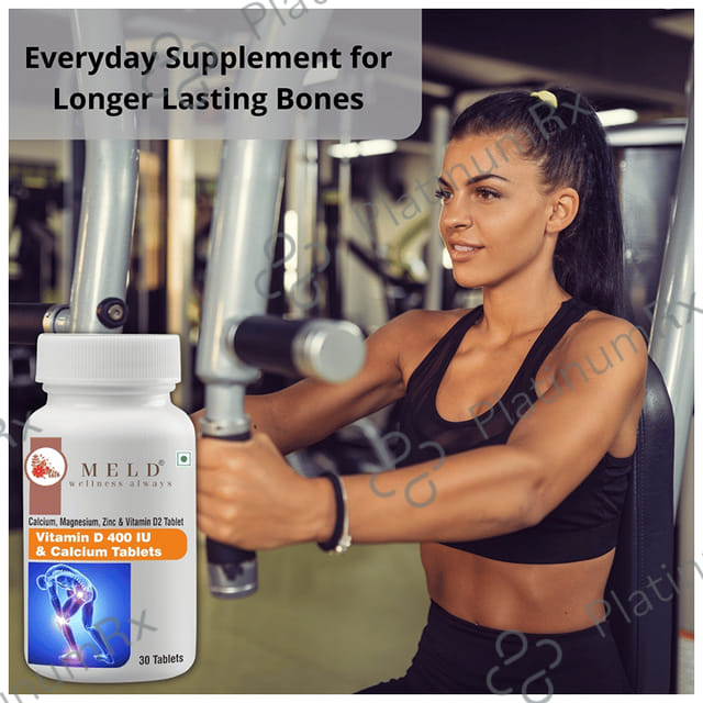 Meld wellness always Vitamin D 400IU Tablet 30s