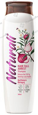 Naturali Hair Fall Arrest Red Onion & Bhringraj Shampoo