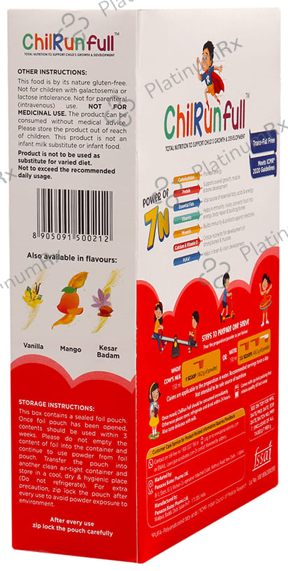 ChilRunfull 2+ Drink For Children’s Growth and Development Chocolate 400 gm