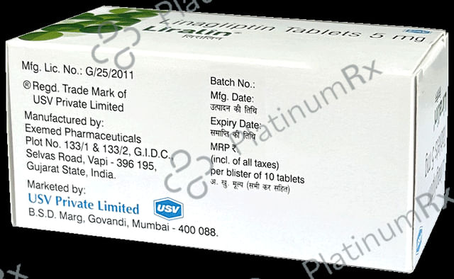 Liralin 5mg Tablet 10s