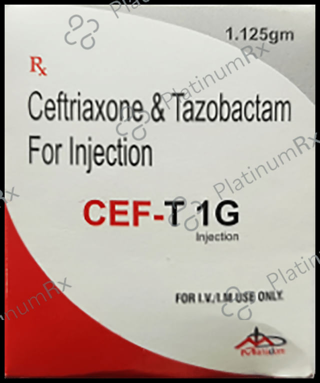 Cef-T 1gm Injection