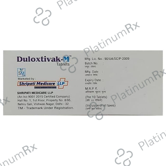 Duloxtivak-M Tablet