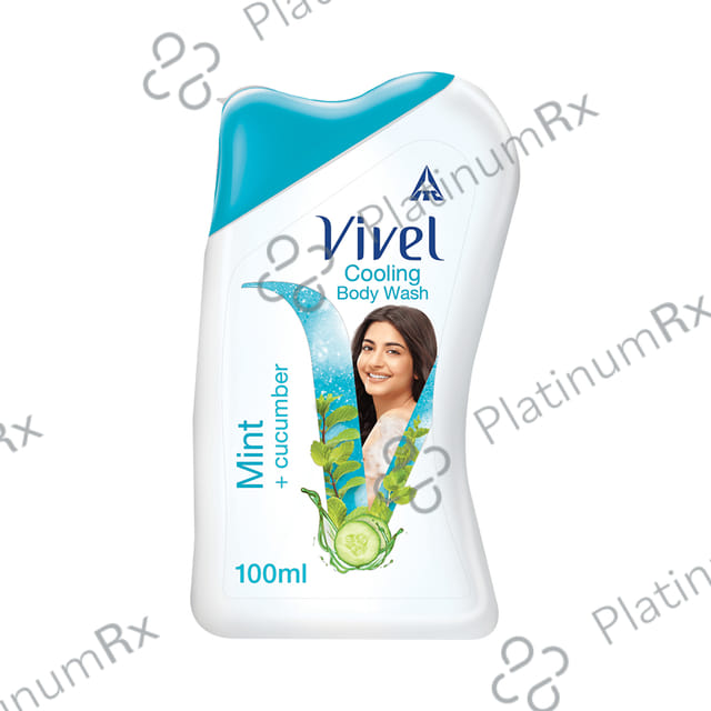 Vivel Mint + Cucumber Body Wash 100 ml