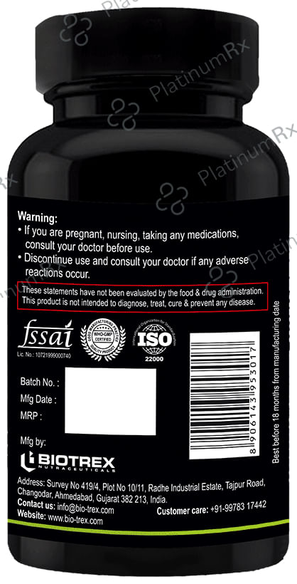 Nutriosys Grape Seed (500mg) Veg Capsule