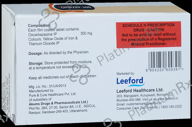Oxbizep 300mg Tablet