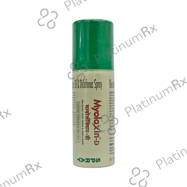 Myolaxin D Spray 35gm