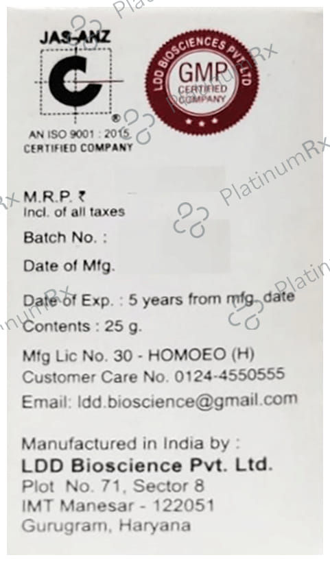 LDD Bioscience Yohimbinum 3X 25 gm