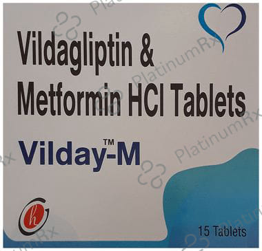 Vilday M 500/50mg Tablet 15s