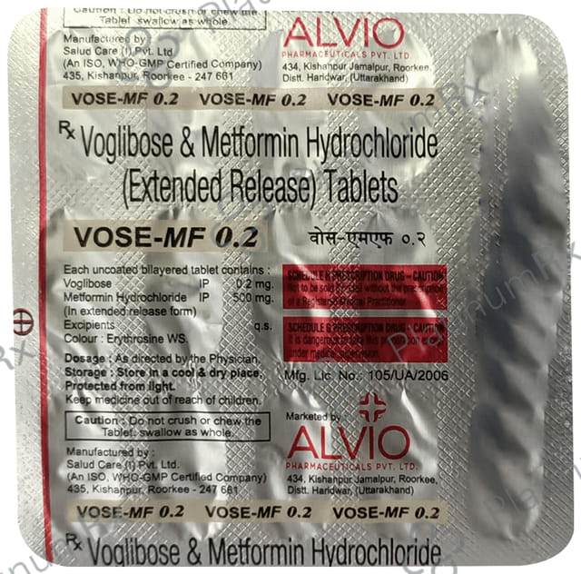 Vose-MF 0.2 Tablet ER