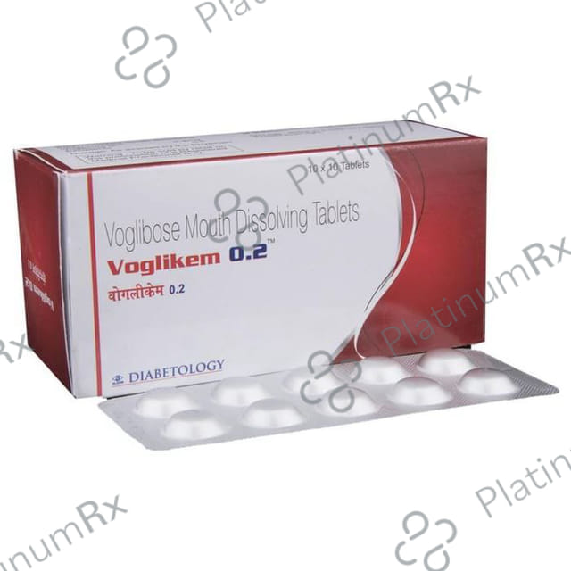 Voglikem MD 0.2mg Tablet 10s