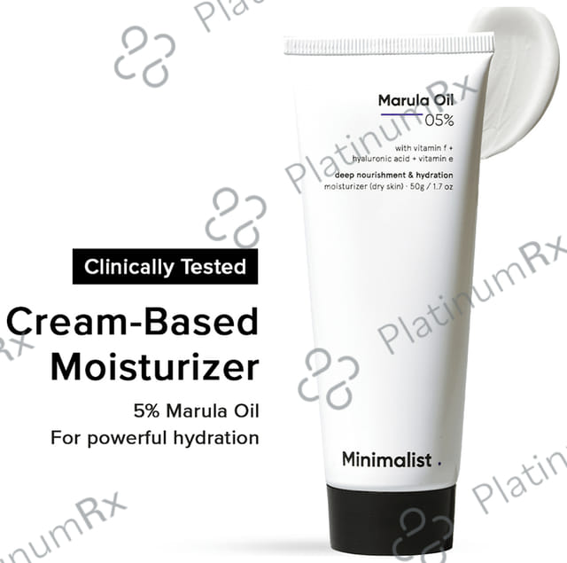 Minimalist 05% Marula Oil Moisturizer - For Dry Skin