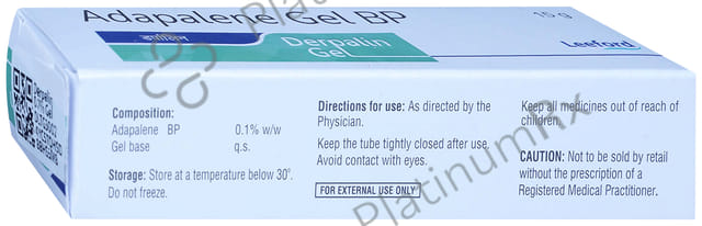 Derpalin 0.1% Gel 15gm