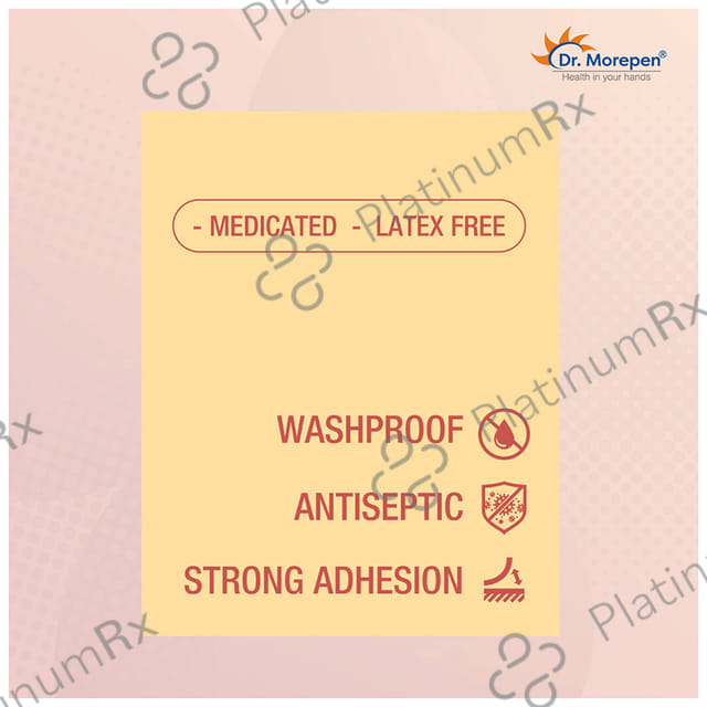 Dr. Morepen Aid Adhesive First Aid Dressing Bandage