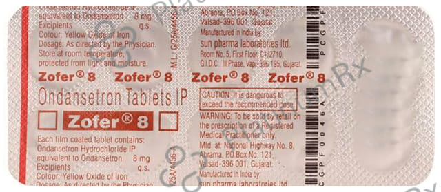 Zofer 8mg Tablet 10s