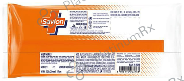Savlon Germ Protection Wipes 72 wipes