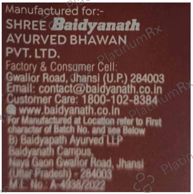 Baidyanath (Jhansi) Mahabhringraj Tel 200 ml