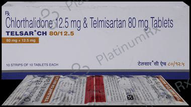 Telsar CH 80 12.5/80mg Tablet 10s