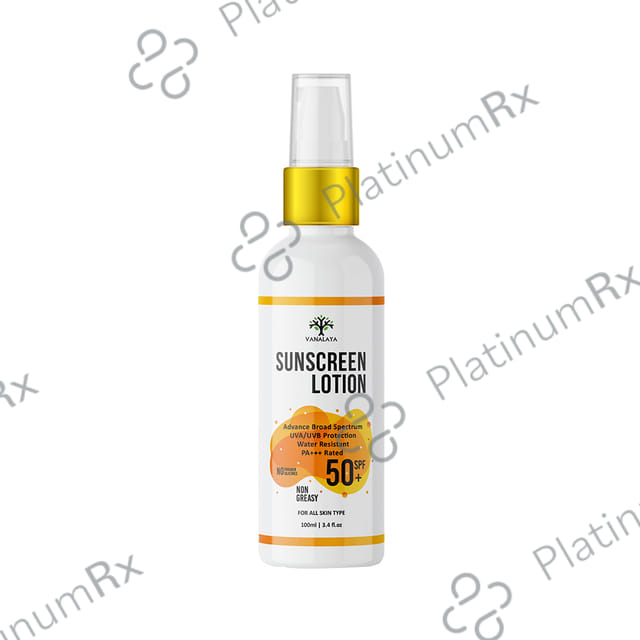 Vanalaya Sunscreen SPF 50+ Lotion 100ml