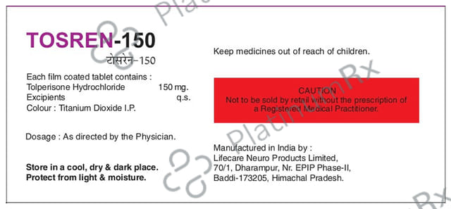 Tosren 150mg Tablet 10s