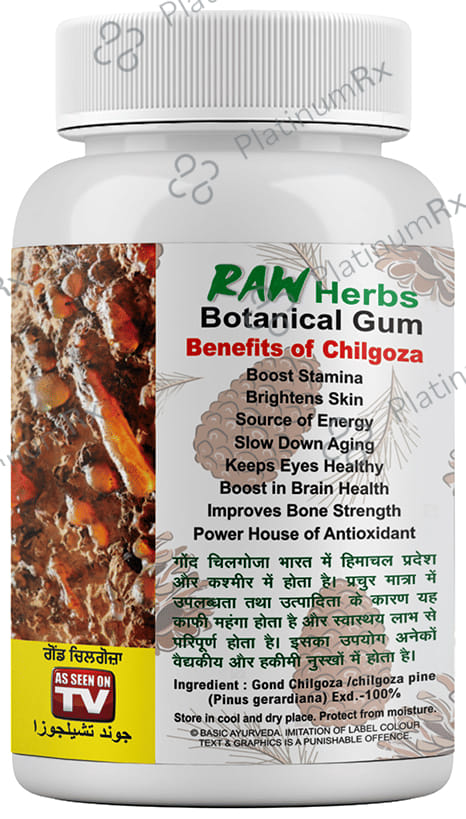 Basic Ayurveda Gond Chilgoza 60 gm