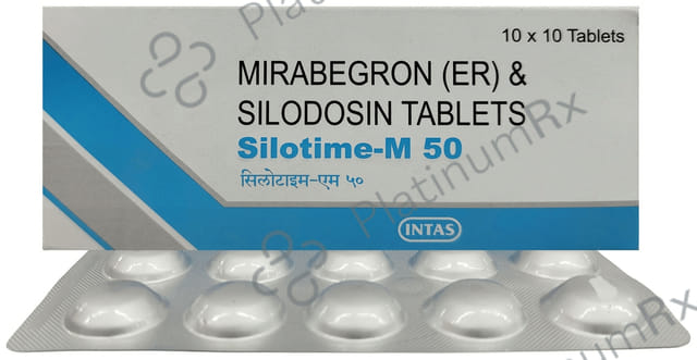 Silotime M 50/8mg Tablet 10s