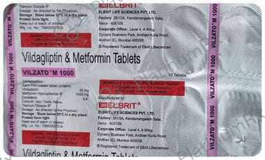 Vilzato M 1000/50mg Tablet 10s