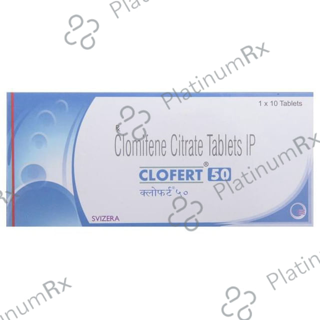 Clofert 50mg Tablet 10s