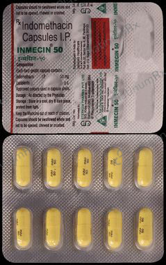 Inmecin 50mg Capsule 10s