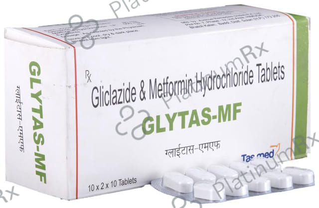 Glytas MF 80/500mg Tablet 10s
