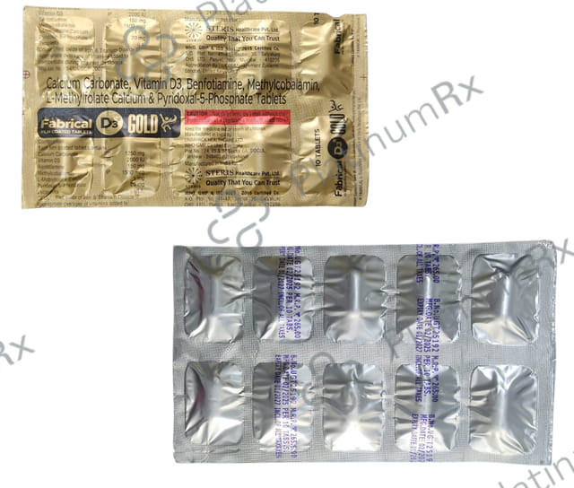 Fabrical D3 Gold Tablet 10s