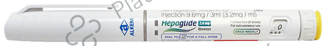Hepaglide 2.4mg Injection (1 Multi-dose Disposable Pen, 4 Needle, 4 Alcohol Swab)