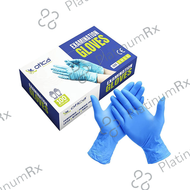 Otica Nitrile Powder Free Examintion Glove Large Blue