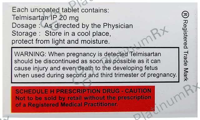 Telong 20mg Tablet 10s