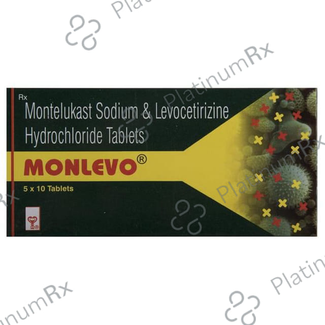 Monlevo 5/10mg Tablet 10s