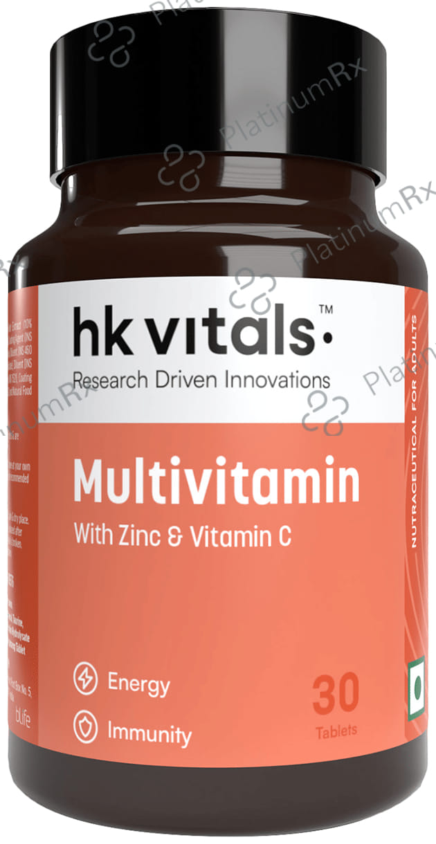 Healthkart HK Vitals Multivitamin Tablet 30s