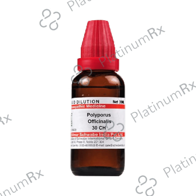 Dr Willmar Schwabe India Polyporus Officinalis Dilution 30 CH