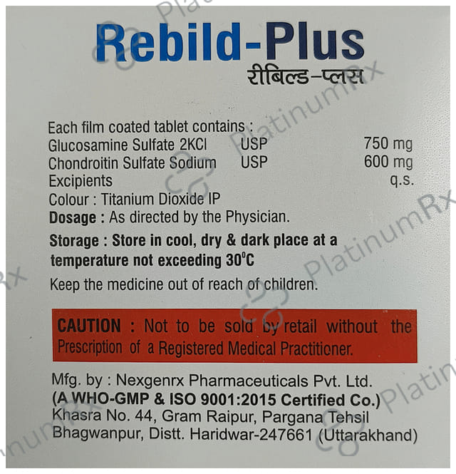 Rebild 600/750mg Plus Tablet 10s