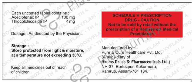 Proxyflam-TH 4 Tablet