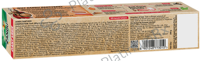 Zandu Dant Veer Toothpaste 200 gm
