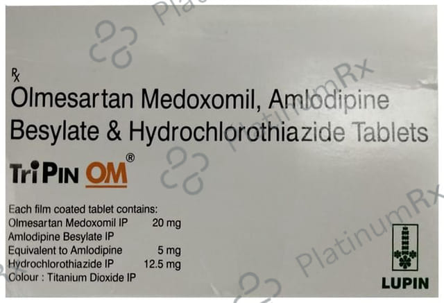 Tripin OM 5/12.5/20mg Tablet 15s