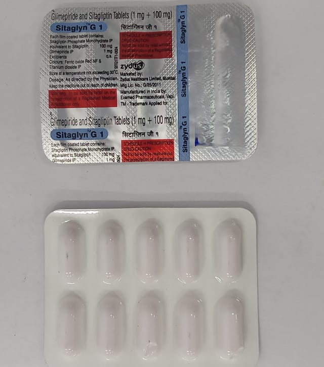 Sitaglyn G 1/100mg Tablet 10s