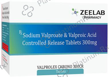 Valprolex Chrono 300 CR Tablet 10s