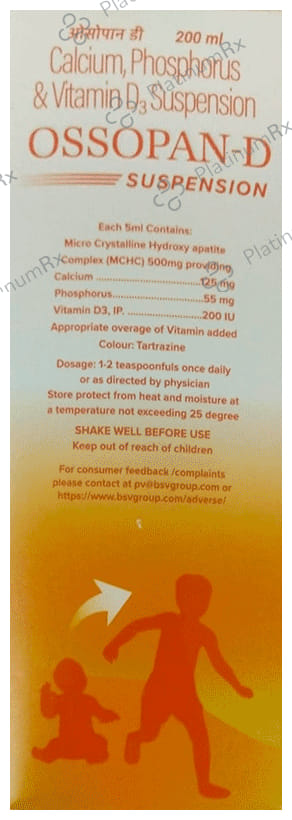 Ossopan D Mango Flavour Suspension 200ml