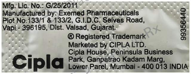 Sitacip E 100/25mg Tablet 10s