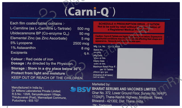 Carni Q Tablet 10s