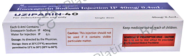 Uziparin 40 Injection