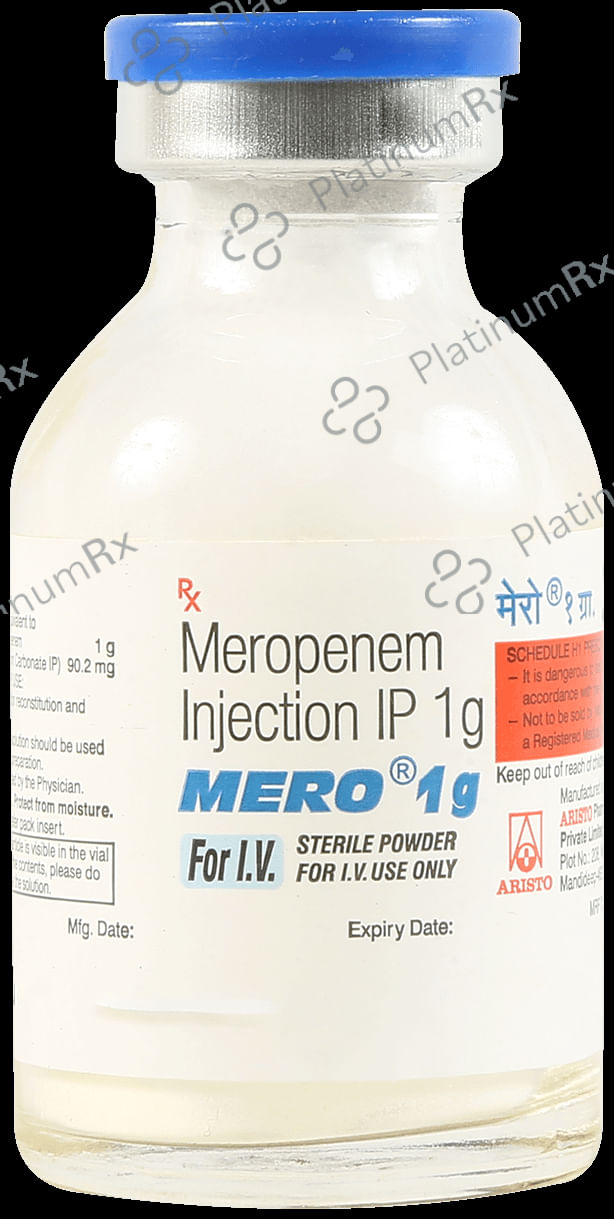 Mero 1gm Injection 1s