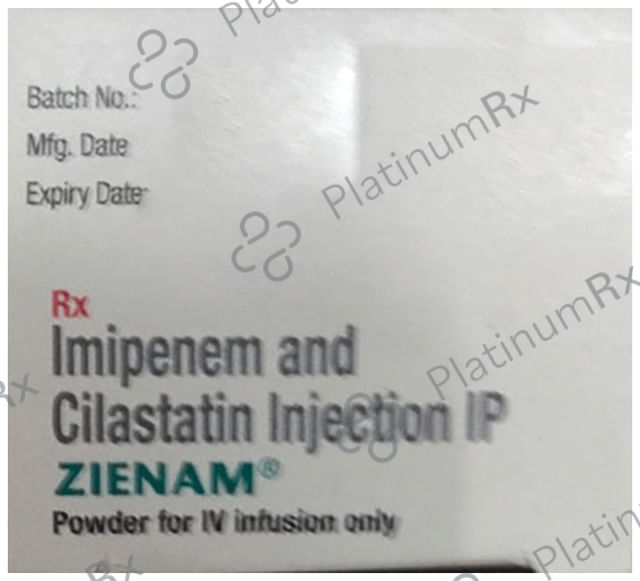 Zienam 500mg/500mg Injection